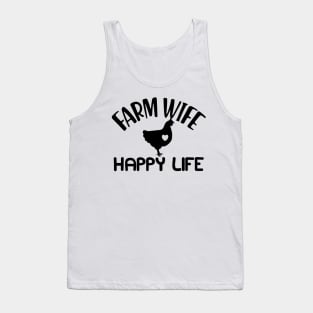 Farm wife happy Life Tank Top